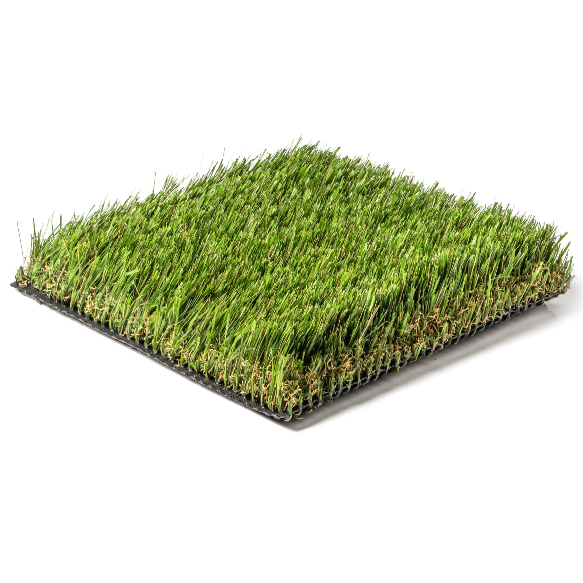 Desert 93 artificial turf, top view of the blade blend