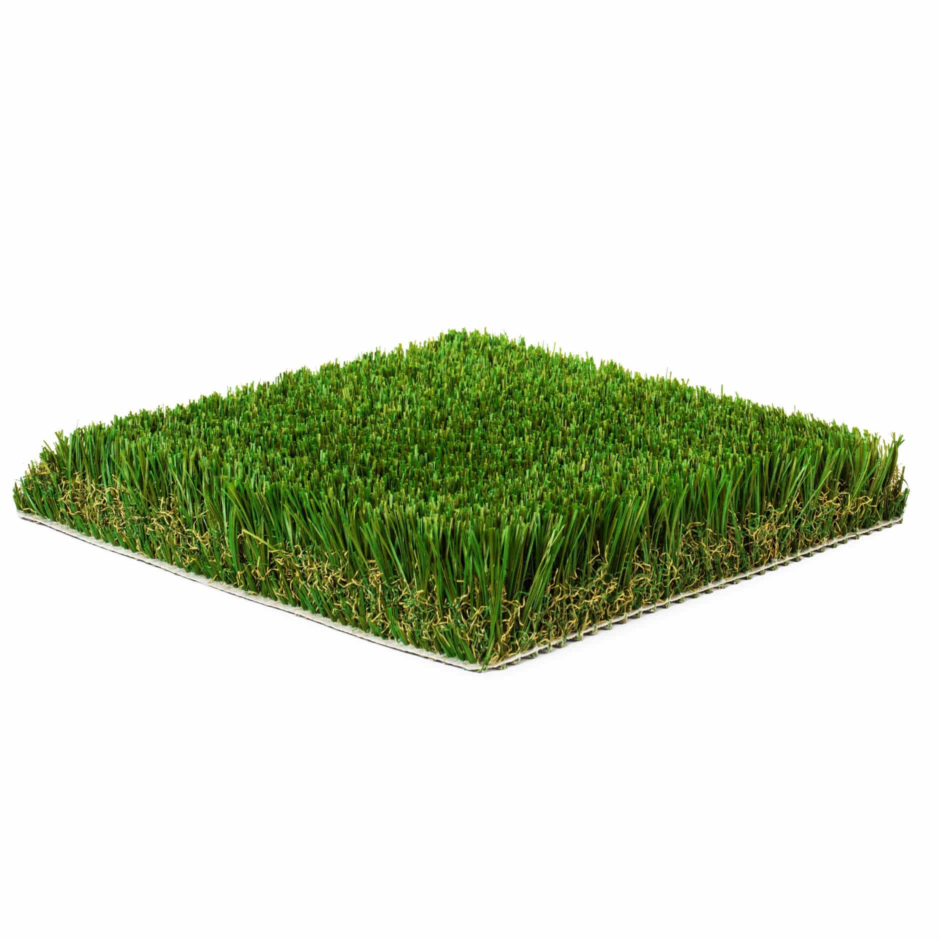 Hydro Flow artificial turf, top view of the blade blend