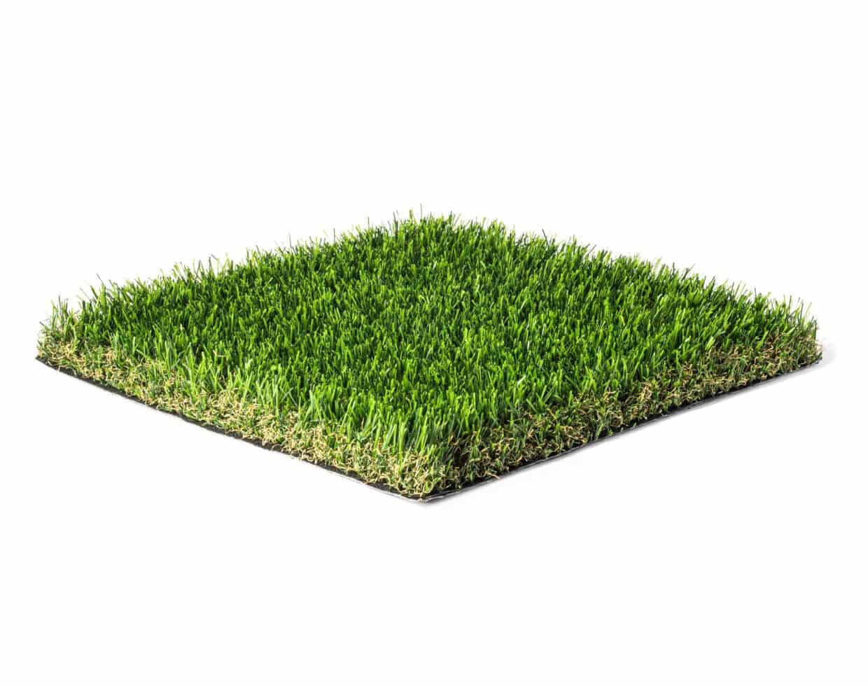 Pro 65 artificial turf, top view of the blade blend
